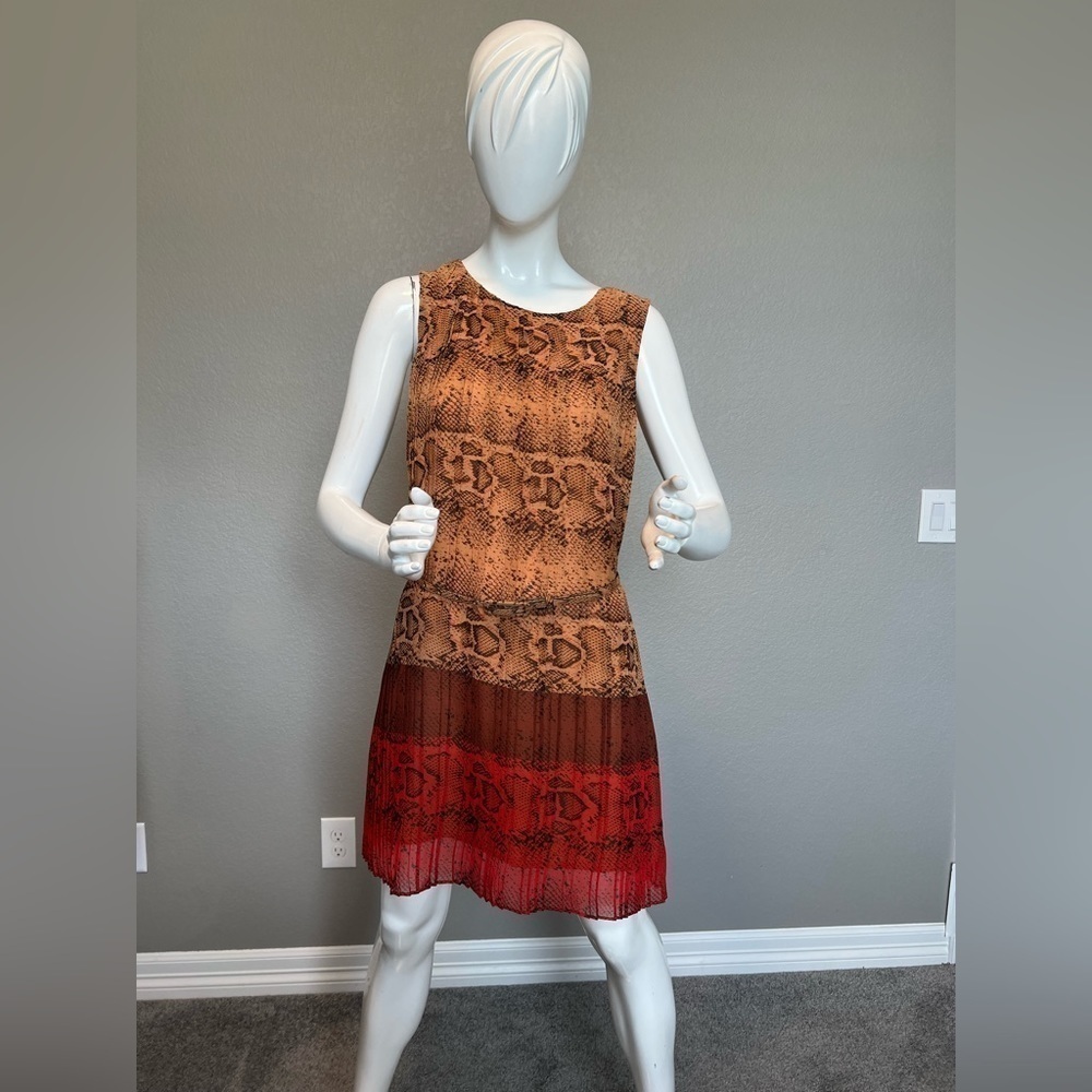 Adolfo Domínguez Midi Pleaded Dress
